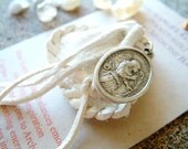 Archangel Gabriel pocket-size Crystal Medicine Bag
