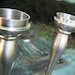 Online Vintage Set of Pewter Candle Sticks