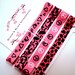 Girls Boutique Hair Bows - Pretty in Pink Bitty Clips (Set of 8) - Pink, Leopard Print, Peace, Hearts, Love, Damask