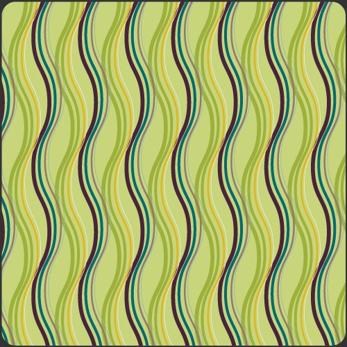 Patricia Bravo Fabric - Paradise - Green Eternal Sashes Yardage
