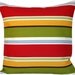 Floral Colorful Outdoor Throw Pillow 20x20 Cover, Accent Pillow, Cushion Cover, Outdoor Furniture, Flora Bunga Collection