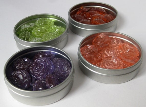 4 varieties of bite size candy Il_570xn