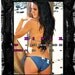 Swimsuit Ruffled Sailor One-Piece Navy Custom Monokini