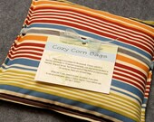 Microwavable Heating Pad / Cold Corn Bag -- Lounging, hand warmer 9x9