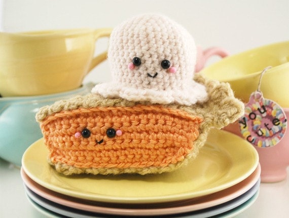 Peach Pie a la mode plush