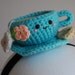 crochet cup of tea headband