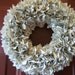 Vintage Sheet Music Upcycled Paper Wreath 10"