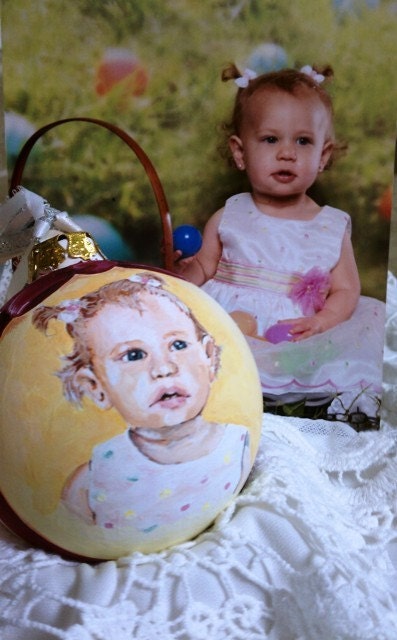 Personalized Children Portrait Ornaments