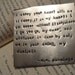 e.e. cummings hand stamped metal book marker