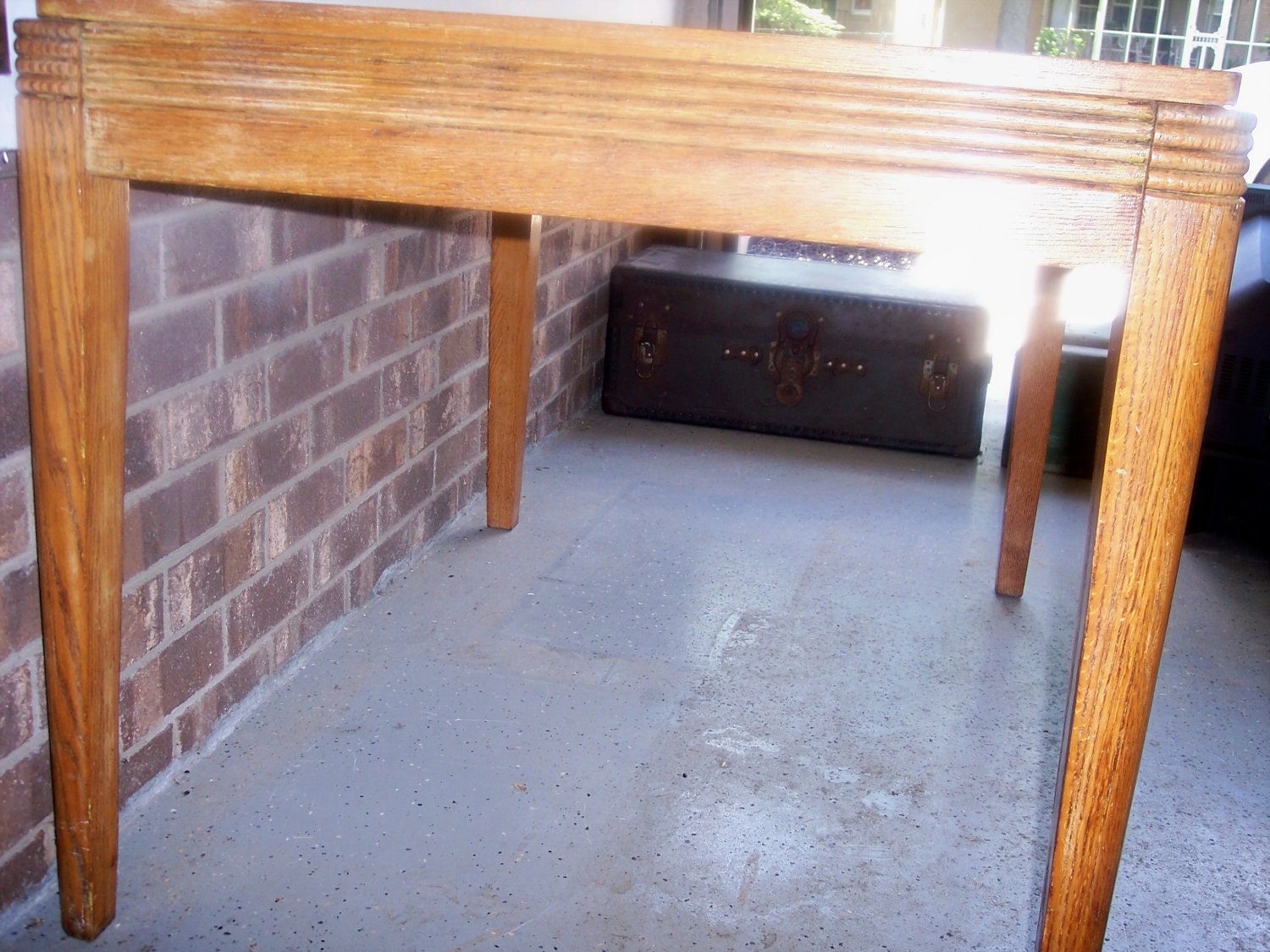 Vintage Oak Dinette Table