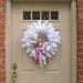 Winter Wreath - White Wreath - Winter Wonderland Holiday Decor