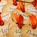 Vintage Inspired Candy Buffet Labels on Skewers - Set of  5 You Choose Ribbon Color