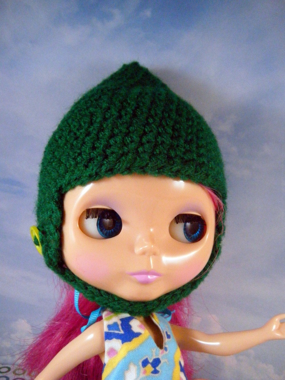 Emerald Helmet for Blythe