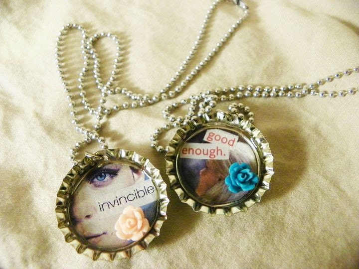Good Enough Bottlecap Necklace