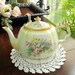 Antique Grimwades Teapot Tea Pot Stoke on Trent England Damaged 5263