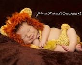 CROCHET PATTERN PDF-Baby Lion- 3 sizes