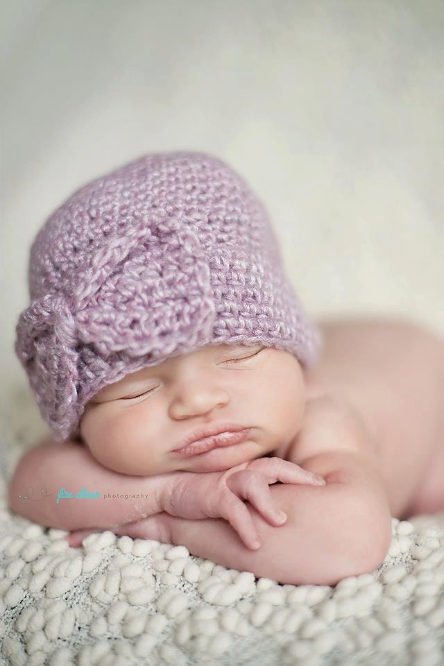CROCHET PATTERN PDF- Chic Mini Beret Beanie- 5 sizes