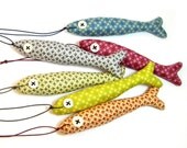 Ornamental Stuffed Fabric FISH - olula