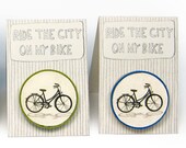 Felt and Elastic Ribbon Brooch Bike