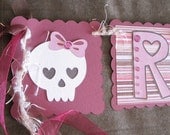 Rock Princess Banner with RHINESTONES Ready to Ship