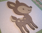 FOREST FRIENDS Custom Name Banner for a boy or girl Handmade Christmas Gift