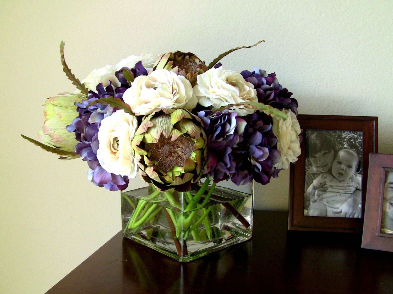 Eggplant Hydrangeas