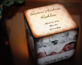 Baby Announcement Photo blocks