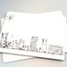 Urban Note Card, Urban Thank You Card Set, City, Decay