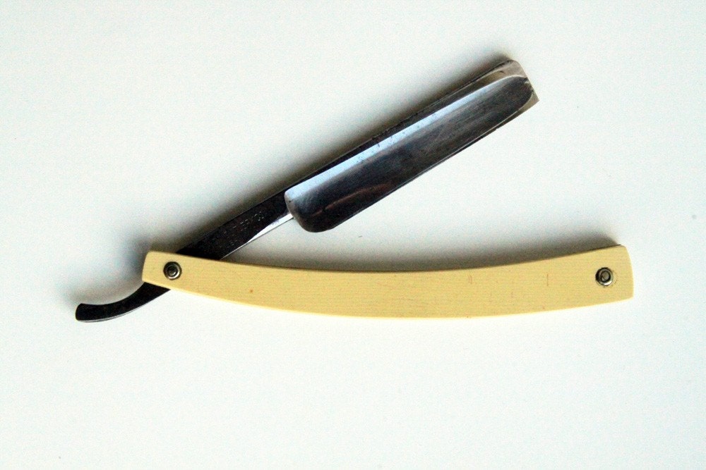 Ideal Bearing "Spike" Straight Razor