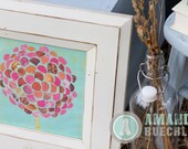 8x8 picture frame with 3 inch beveled border - antique white