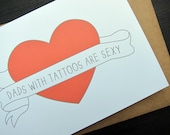 Dads With Tattoos are Sexy: Single Card