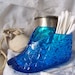 Vintage Glass Baby Shoe