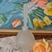 Vintage Frosted Glass Perfume Bottle