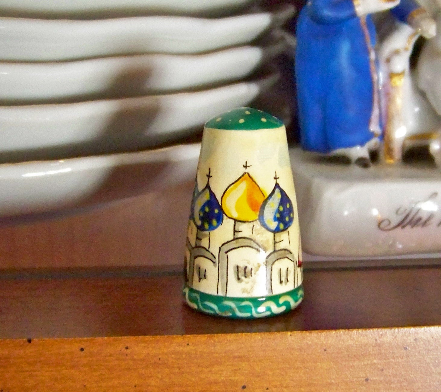 Vintage Thimble Russian