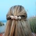 Scotch Bonnet seashell french hair clip