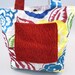 Velvet and Embroidered Handbag Tote Bag