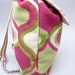 Pink and Green Backpack