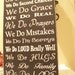 Black and White family Subway sign .Great Chritmas Gift... You CHooSe Your colors:)