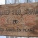 Bethlehem Steel Company Wood Box Old