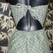 Vintage 1950s 1940s cotton ruched pinup tie back swimsuit S M Viva rockabilly