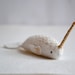 white narwhal - soft sculpture by royalmint