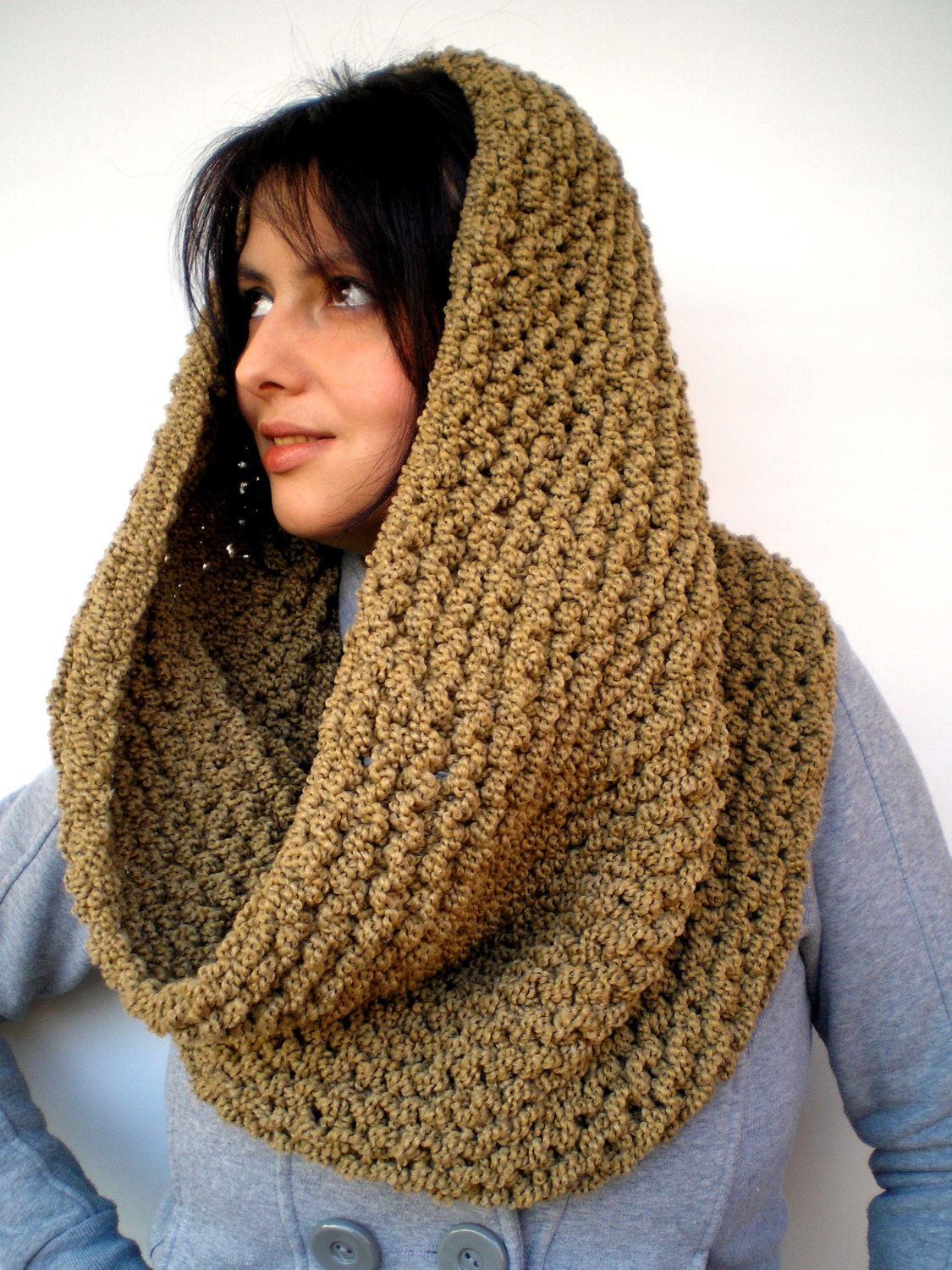 Knit Circle Scarf