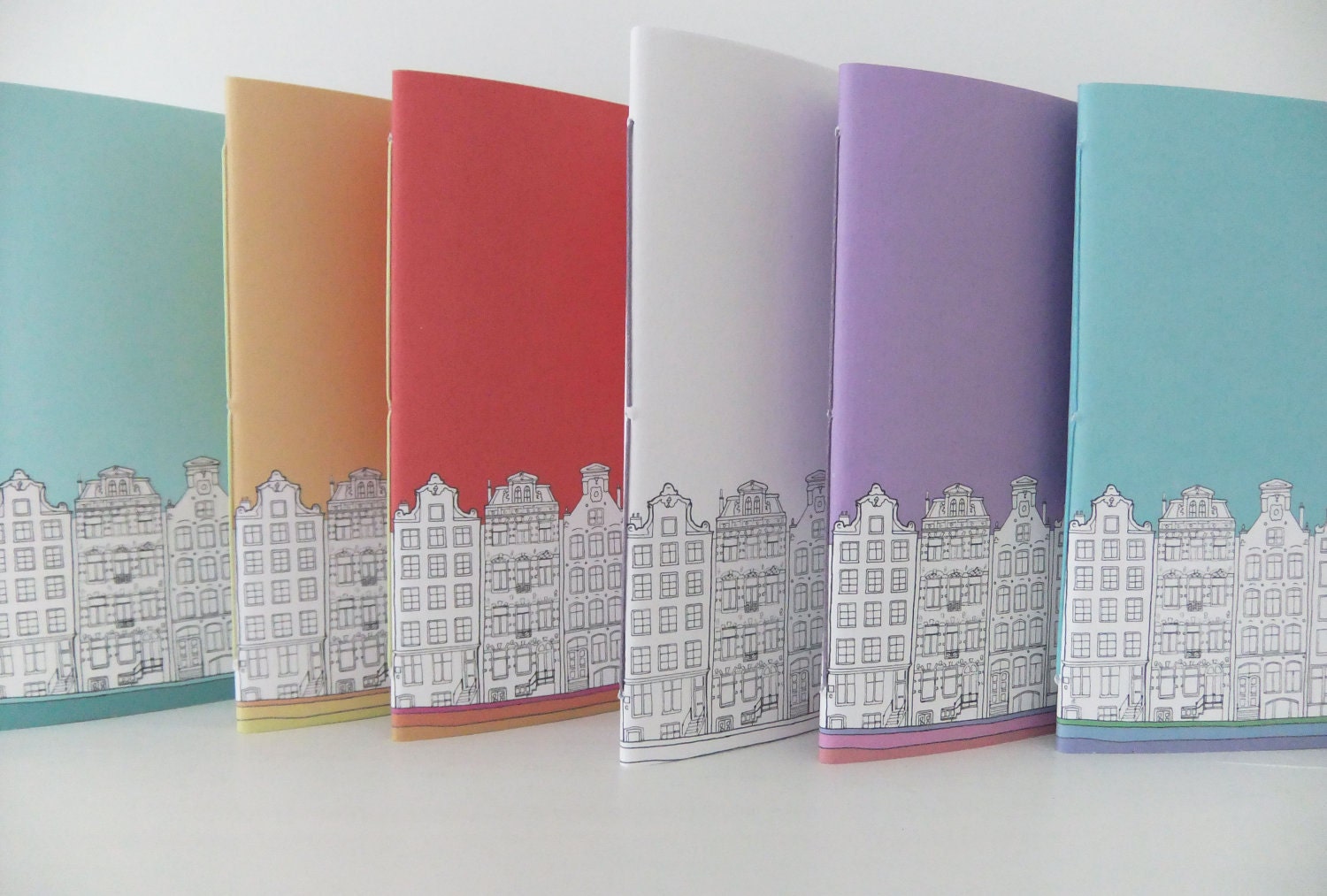 Amsterdam journals - in a range of gorgeous colours