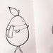 comic zine / chapbook / storybook about pears - "Winter Stroll"