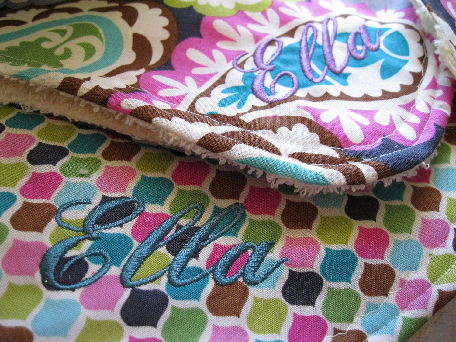 Add a Name - Embroider Monogram Personalize One Name - Add On to Any Order