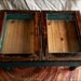 Reclaimed Window Coffee Table with Storage, Upcycled, Repurposed