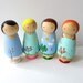 Seasons Peg Doll Set