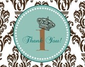 PRINTABLE (2" FAVOR TAGS) - "Royaly Sweet Prince" Collection - Vintage, Old World Design Il_170x135