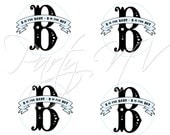 Printable 4" Party Circles - "B is for BABY" Collection Il_170x135