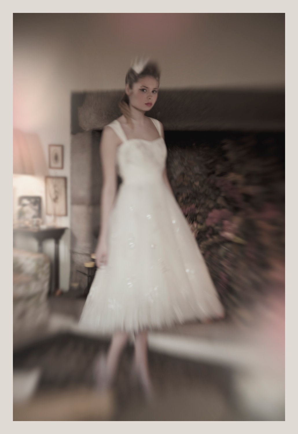 Betty 1950's inspired bridal gown - SALE